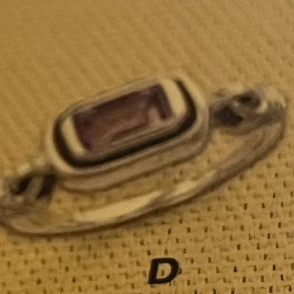 Silpada Sterling Silver and Faceted Amethyst
Ring - Picture 4 of 14